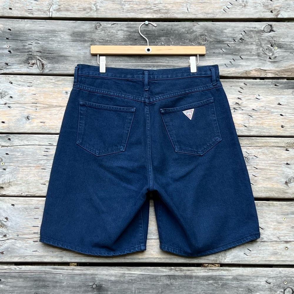 Guess Jeans by George Marciano Navy Bermuda Shorts Size 34